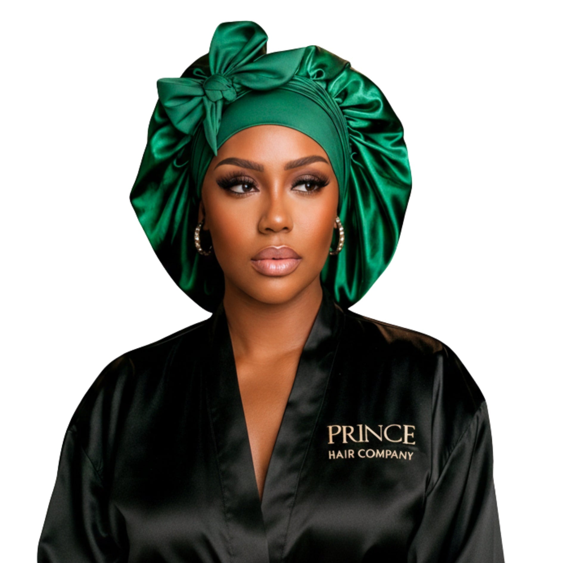 Satin Hair Bonnet for Sleeping – Adjustable Stretch Tie